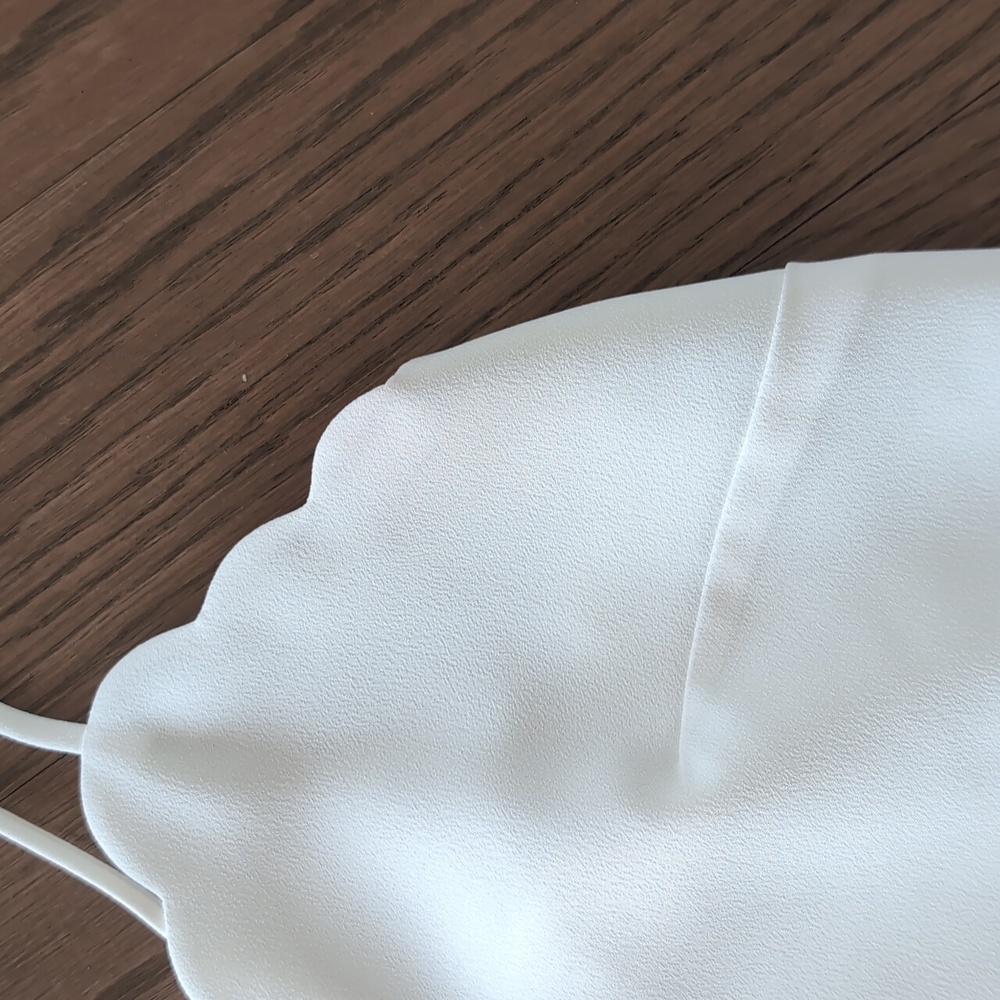 J. Crew White Size 6 Fitted Camisole Top - Picture 3 of 7